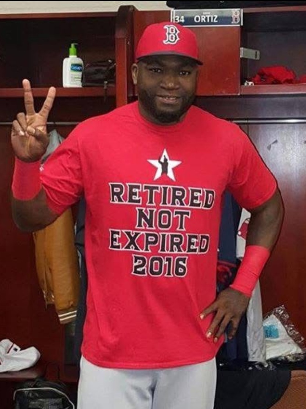 Red Sox David Ortiz Retired TShirt